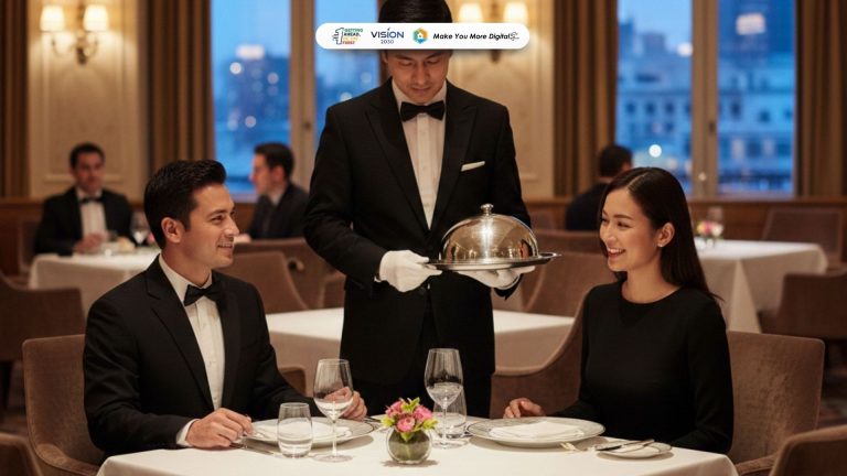butler profesional dengan standar layanan hospitality internasional