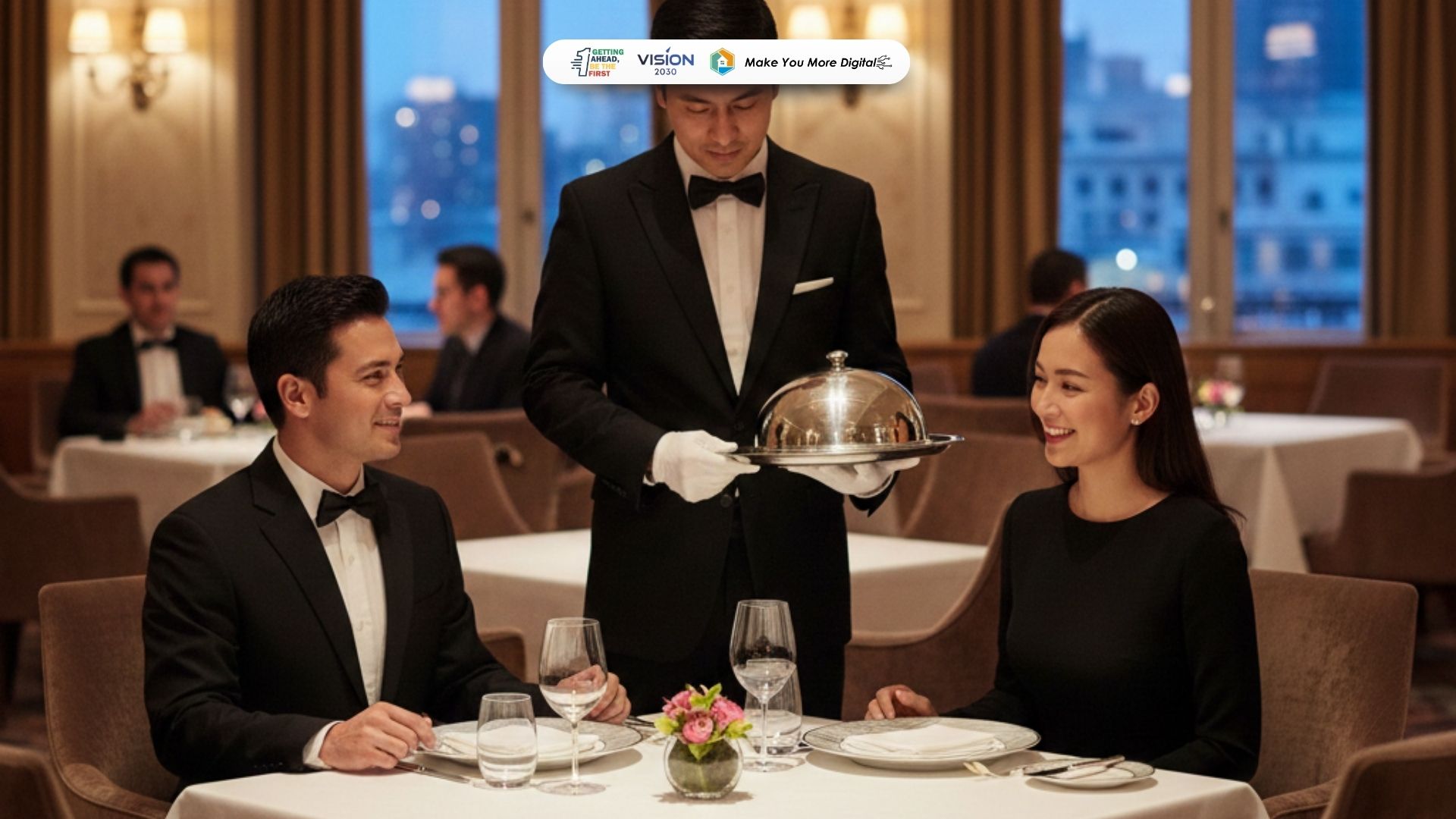 butler profesional dengan standar layanan hospitality internasional