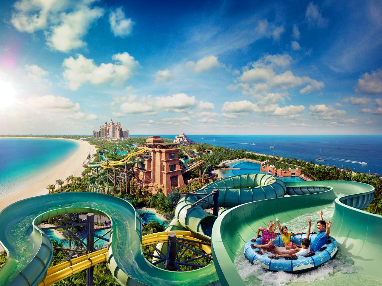 Seeking Thrills at the Largest Water Theme Park