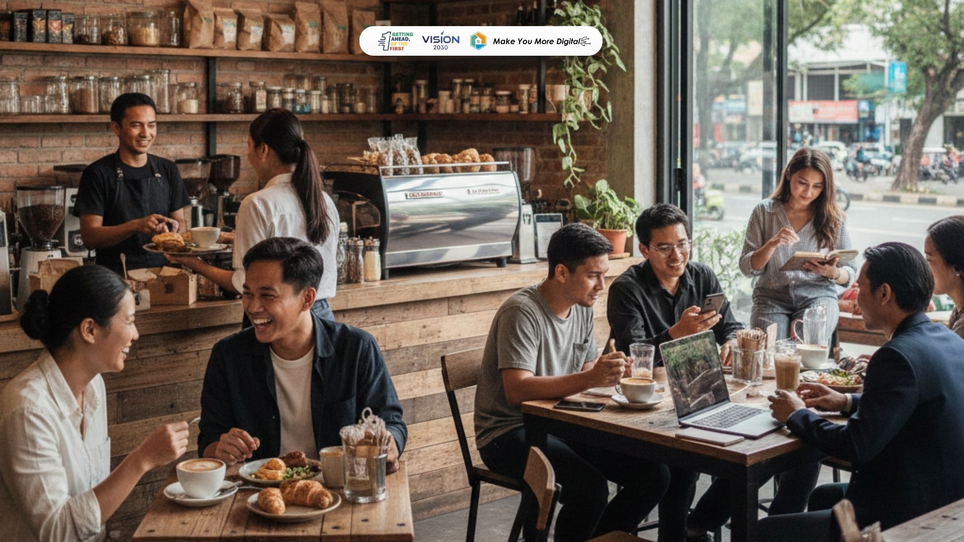 Strategi meningkatkan pengalaman pelanggan di restoran dan kafe melalui layanan dan inovasi digital