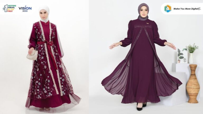 Burgundy Jadi Tren Warna Baju Lebaran 2025, Ini Cara Mix & Match yang Elegan!