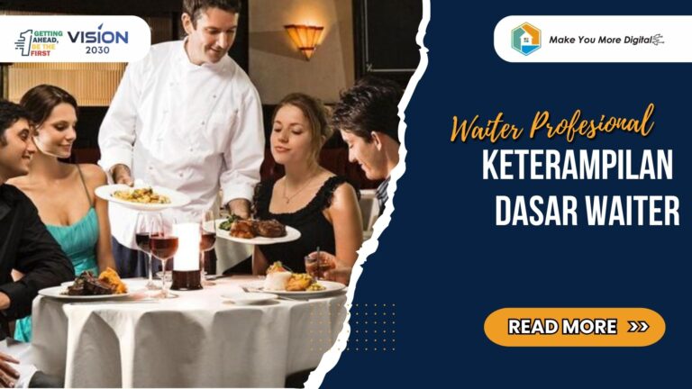 7 Keterampilan Dasar Waiter yang Bikin Pelanggan Puas
