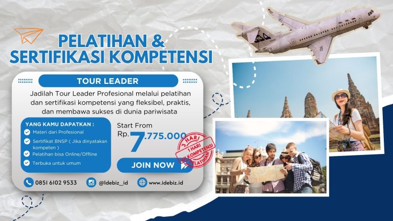 Pelatihan dan Uji Sertifikasi Kompetensi Tour Leader