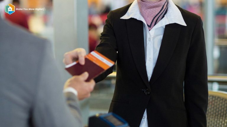Ilustrasi seorang Ticketing Manager mengelola sistem penjualan tiket