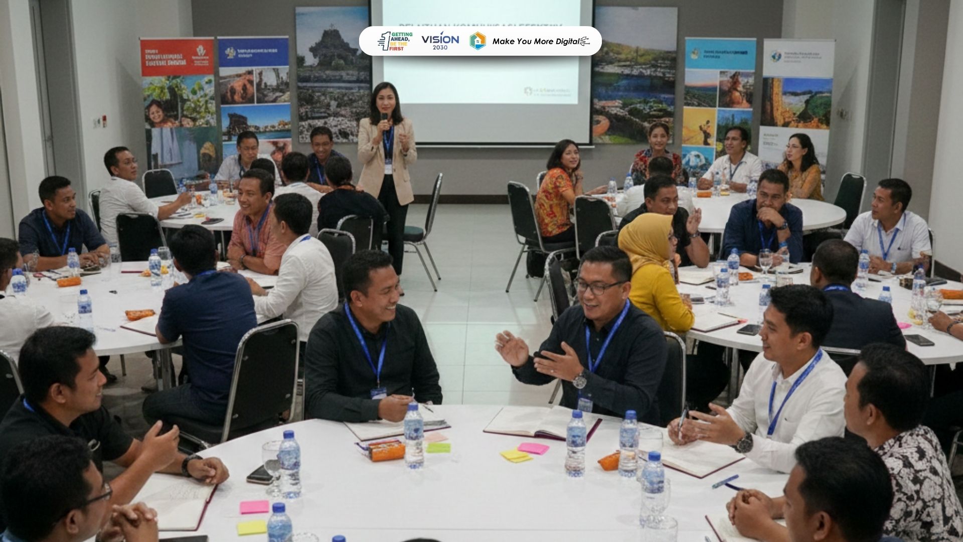 pelatihan komunikasi pelaku pariwisata untuk meningkatkan kualitas pelayanan wisata