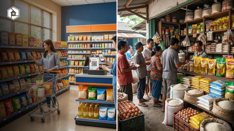 Sembako Modern vs Warung Tradisional Mengapa Konsumen Mulai Beralih
