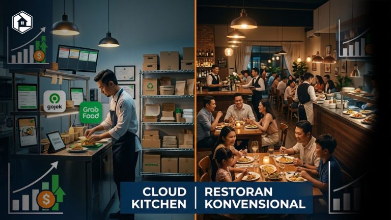 Cloud Kitchen vs Restoran Konvensional Mana yang Lebih Menguntungkan di Era Digital