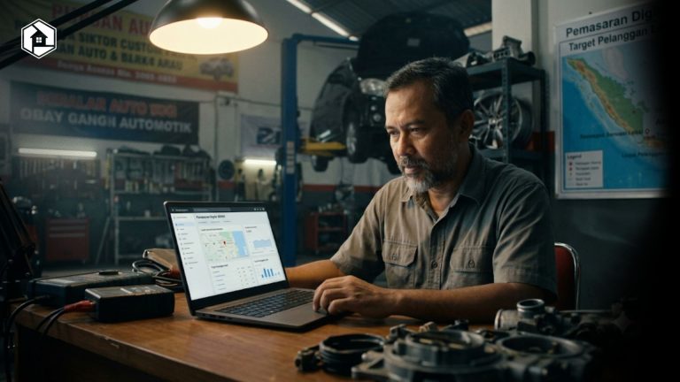 Strategi Digital Marketing UMKM Otomotif: 5 Langkah Bengkel Ramai Pelanggan Lokal