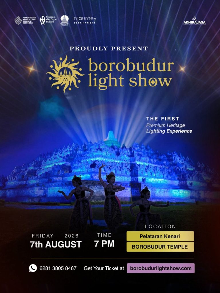 Borobudur Light Show: Promo Flash Sale Tiket & Pertunjukan Tari