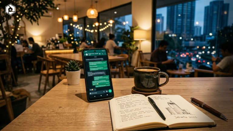 Strategi dan cara membalas chat calon pembeli di WhatsApp menggunakan teknik tanya balik agar berujung transfer.